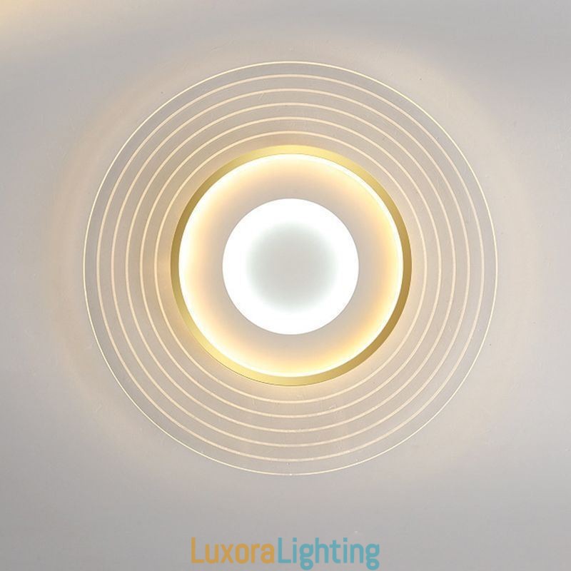 Designer Touch Decorative Ceiling Light Modern Flush Mount Lighting Fixture Round