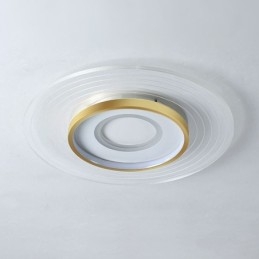 Designer Touch Decorative Ceiling Light Modern Flush Mount Lighting Fixture Round