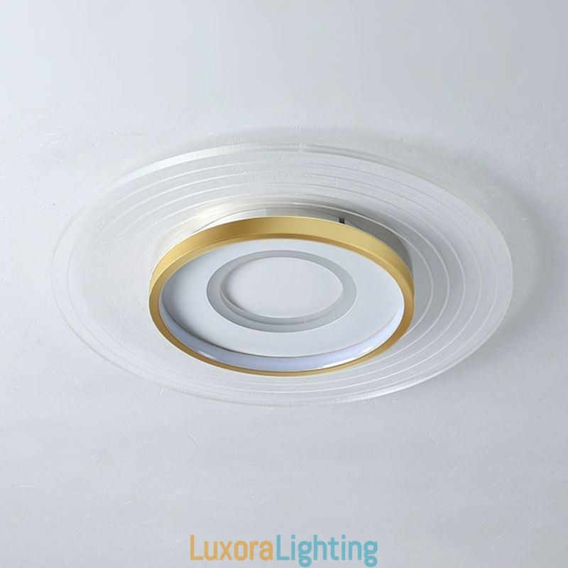 Designer Touch Decorative Ceiling Light Modern Flush Mount Lighting Fixture Round