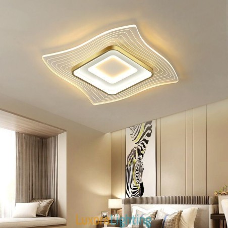 Designer Touch Decorative Modern Ceiling Light Flush Mount Square Shape Ceiling Light