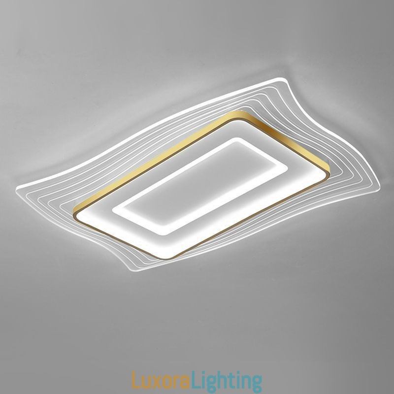Designer Touch Decorative Modern Ceiling Light Flush Mount Square Shape Ceiling Light
