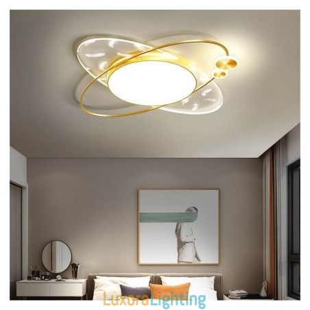 Designer Touch Decorative Ceiling Light Modern Flush Mount Ceiling Lamp with Planet Shape