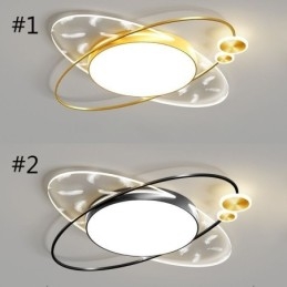 Designer Touch Decorative Ceiling Light Modern Flush Mount Ceiling Lamp with Planet Shape