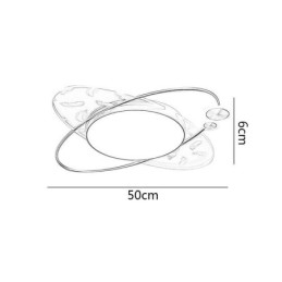 Designer Touch Decorative Ceiling Light Modern Flush Mount Ceiling Lamp with Planet Shape