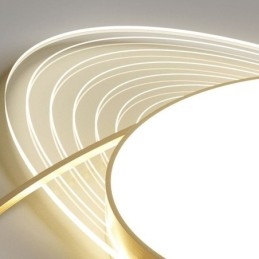 Designer Touch Decorative Modern Flush Mount Lighting Creative Planet Ceiling Light Fixture