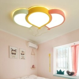 Designer Touch Decorative Modern Flush Mount Ceiling Light Lovely Balloon Shade Ceiling Lamp