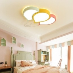 Designer Touch Decorative Modern Flush Mount Ceiling Light Lovely Balloon Shade Ceiling Lamp