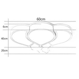 Designer Touch Decorative Modern Flush Mount Ceiling Light Lovely Balloon Shade Ceiling Lamp