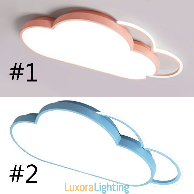 Designer Touch Decorative Modern Lights Cloud Shape Flush Mount Ceiling Light