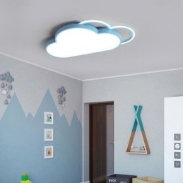 Designer Touch Decorative Modern Lights Cloud Shape Flush Mount Ceiling Light