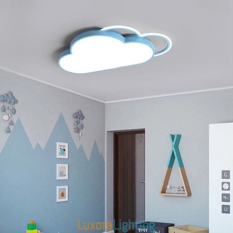 Designer Touch Decorative Modern Lights Cloud Shape Flush Mount Ceiling Light