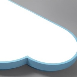 Designer Touch Decorative Modern Lights Cloud Shape Flush Mount Ceiling Light