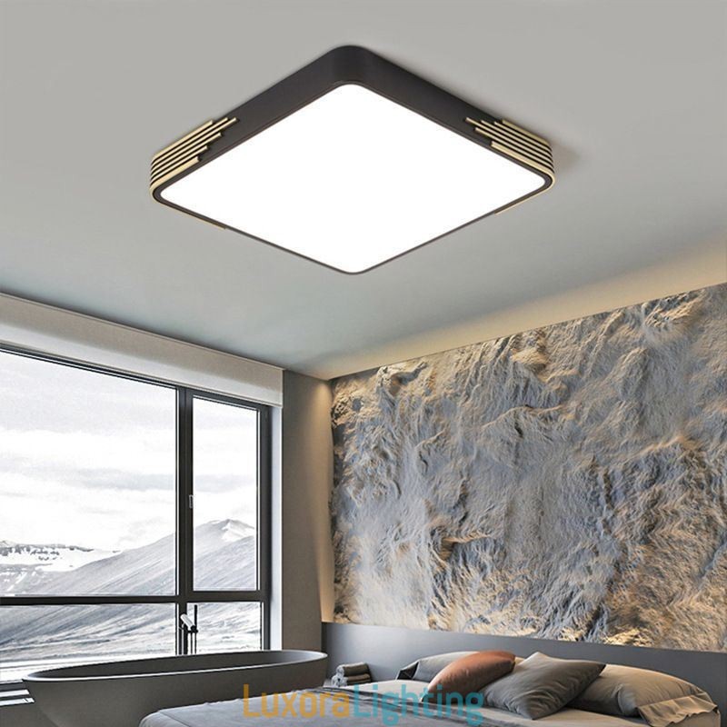 Designer Touch Decorative Modern Flush Mount Ceiling Light Square Ceiling Light