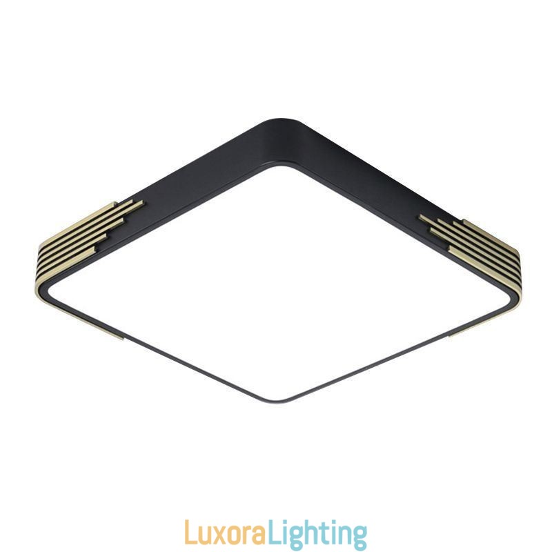 Designer Touch Decorative Modern Flush Mount Ceiling Light Square Ceiling Light