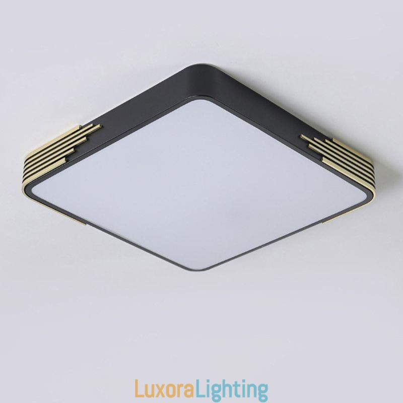 Designer Touch Decorative Modern Flush Mount Ceiling Light Square Ceiling Light