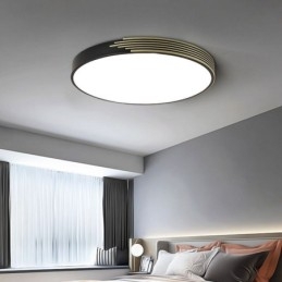 Designer Touch Decorative Modern Flush Mount Ceiling Light Circle Lighting Lamp