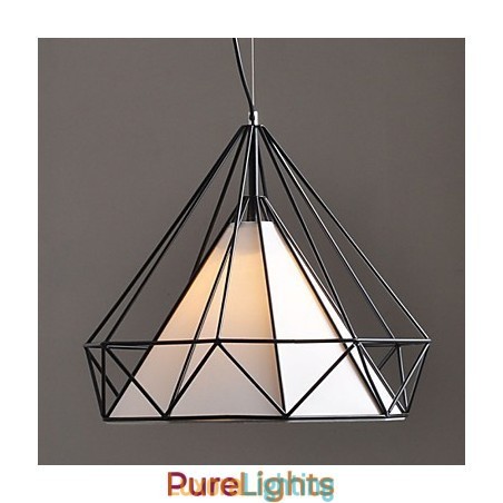 Designer Touch Decorative Chandelier 1 Light Simple Artistic Stainless Steel Plating