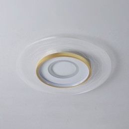 Designer Touch Decorative Flush Mount Ceiling Light Minimalist Acrylic Ultrathin Ceiling Lamp