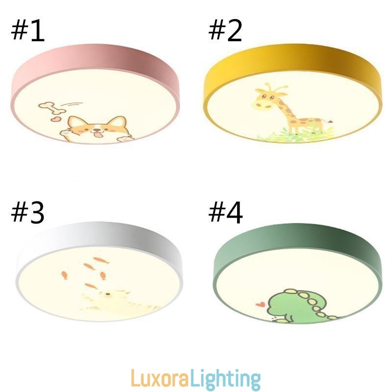 Designer Touch Decorative Animal Childrens Ceiling Light Cartoon Ceiling Lamp