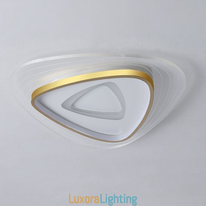 Designer Touch Decorative Ceiling Light Flush Mount Triangle Ceiling Lamp