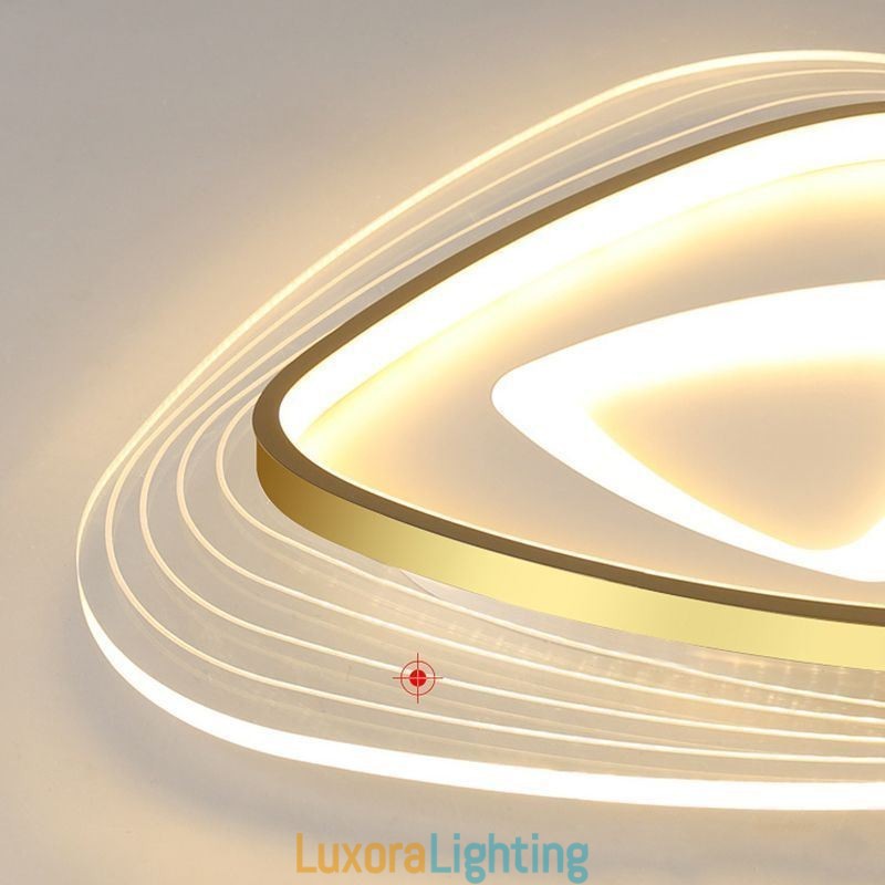 Designer Touch Decorative Ceiling Light Flush Mount Triangle Ceiling Lamp