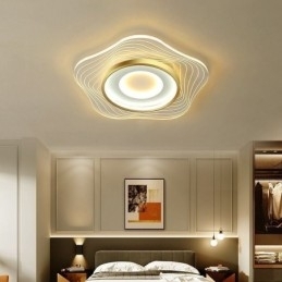 Designer Touch Decorative Creative Ceiling Light Modern Flush Mount Lighting Fixtures with Star Shape 36W