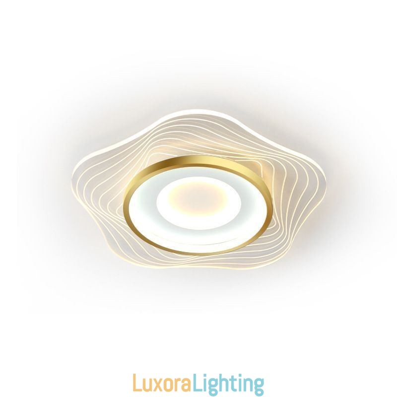 Designer Touch Decorative Creative Ceiling Light Modern Flush Mount Lighting Fixtures with Star Shape 36W