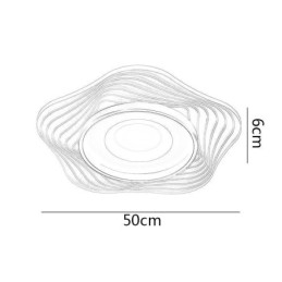 Designer Touch Decorative Creative Ceiling Light Modern Flush Mount Lighting Fixtures with Star Shape 36W