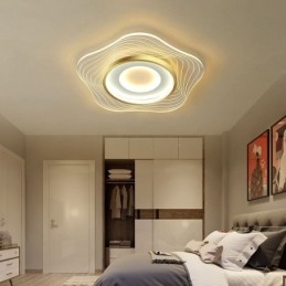 Designer Touch Decorative Creative Ceiling Light Modern Flush Mount Lighting Fixtures with Star Shape 36W