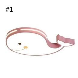 Designer Touch Decorative Dolphin Patterned Dimmable Ceiling Light Creative Ceiling Fixture Children