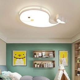 Designer Touch Decorative Dolphin Patterned Dimmable Ceiling Light Creative Ceiling Fixture Children