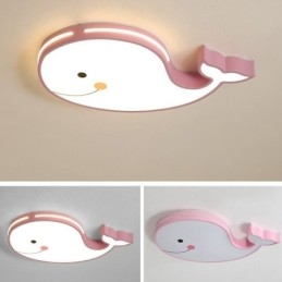 Designer Touch Decorative Dolphin Patterned Dimmable Ceiling Light Creative Ceiling Fixture Children