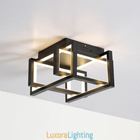 Designer Touch Decorative WiFi Smart Ceiling Light Fixture Flush Mount Ceiling Lamp