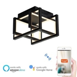 Designer Touch Decorative WiFi Smart Ceiling Light Fixture Flush Mount Ceiling Lamp
