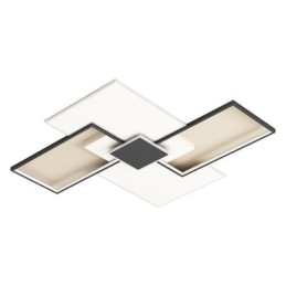 Designer Touch Decorative Flush Mount Square Ceiling Light Fixture