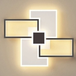 Designer Touch Decorative Flush Mount Square Ceiling Light Fixture