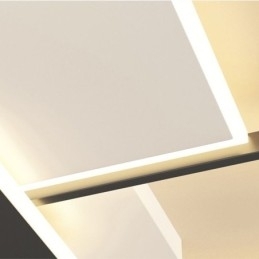 Designer Touch Decorative Flush Mount Square Ceiling Light Fixture