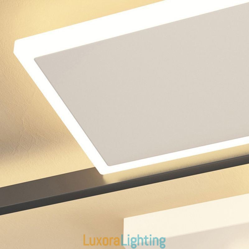 Designer Touch Decorative Flush Mount Square Ceiling Light Fixture