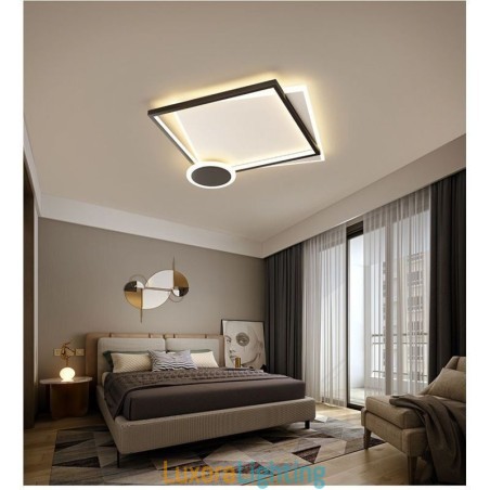Designer Touch Decorative Flush Mount Minimalist Ceiling Light Fixture