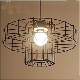 Designer Touch Decorative Single head Iron Chandelier Chandelier Retro Mesh