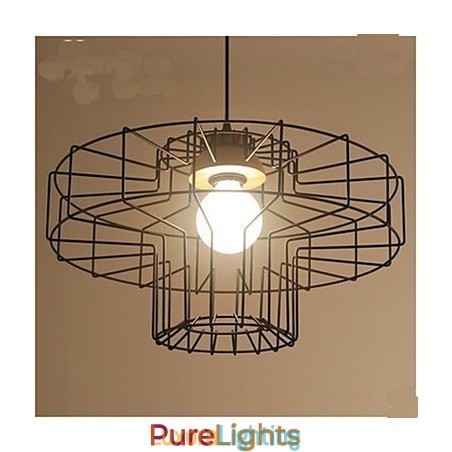 Designer Touch Decorative Single head Iron Chandelier Chandelier Retro Mesh