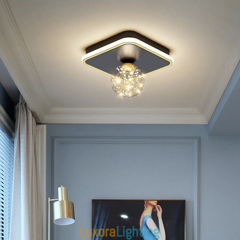 Designer Touch Decorative Flush Mount Home Decor Ceiling Light Fixture