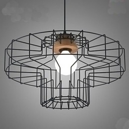 Designer Touch Decorative Single head Iron Chandelier Chandelier Retro Mesh