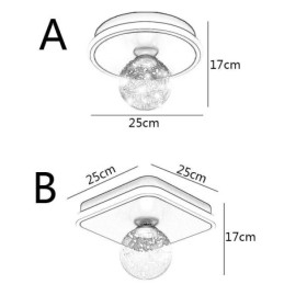 Designer Touch Decorative Flush Mount Home Decor Ceiling Light Fixture