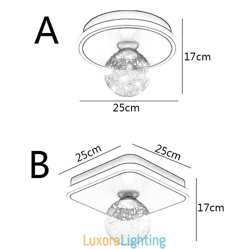Designer Touch Decorative Flush Mount Home Decor Ceiling Light Fixture