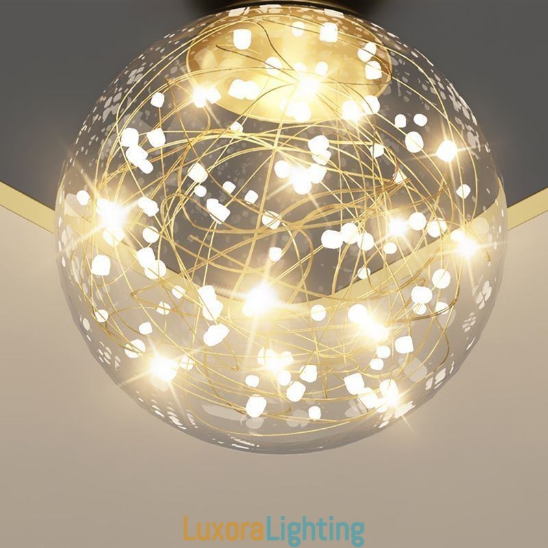 Designer Touch Decorative Flush Mount Home Decor Ceiling Light Fixture