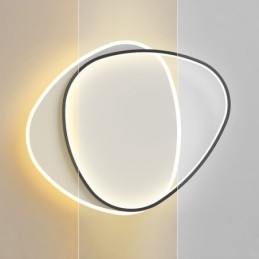 Designer Touch Decorative Flush Mount Double Triangle Ceiling Light