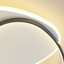 Designer Touch Decorative Flush Mount Double Triangle Ceiling Light