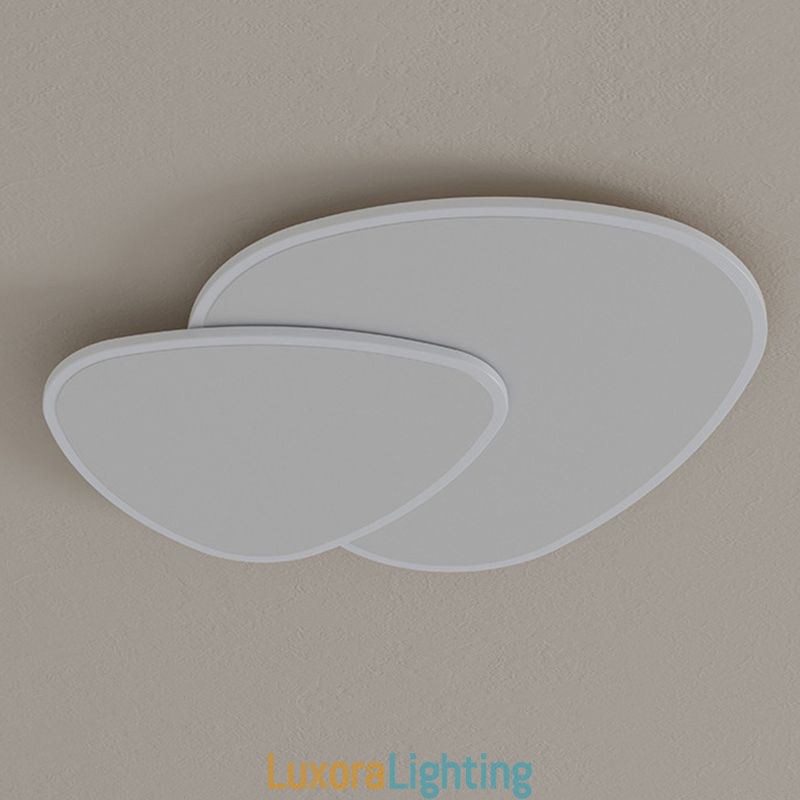 Designer Touch Decorative Flush Mount Double Triangle Ceiling Lighting