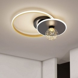 Designer Touch Decorative Flush Mount Home Decor Minimalist Ceiling Light Fixture